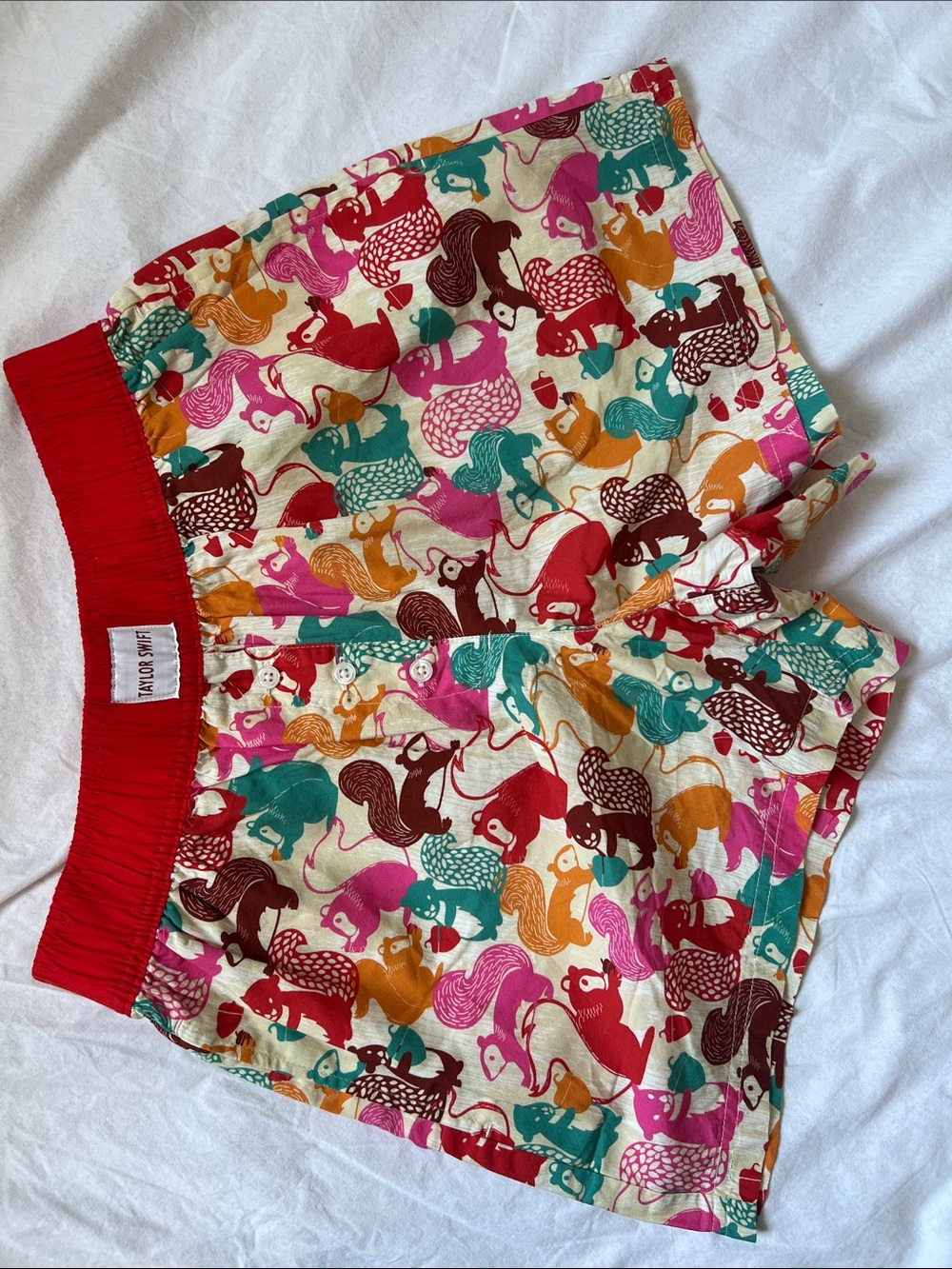 Taylor Swift WE ARE NEVER EVER EVER GETTING BACK TOGETHER PAJAMA Shorts Size XS